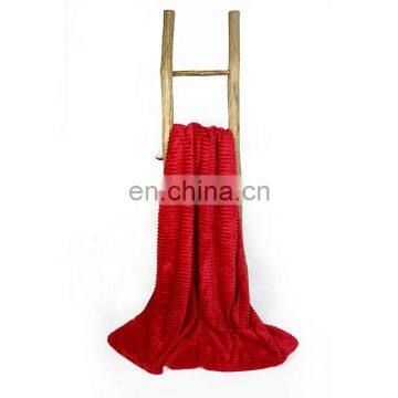 Soft Plush Fuzzy Sherpa Throw Blanket Fleece Bed Blanket Luxury Stripe Cozy Blanket photo-2