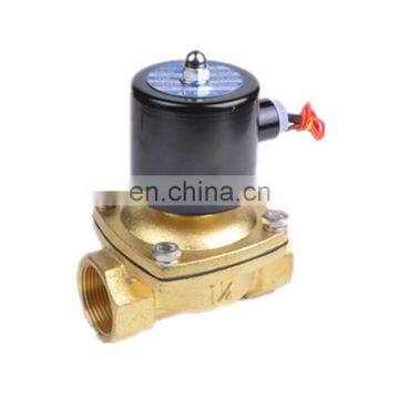 China Manufactory 2 Way Brass Gas Air Water Solenoid Valve 24v