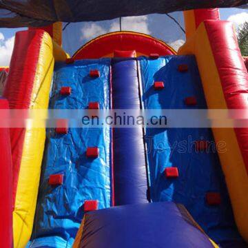 Escape From Alcatraz Inflatable Bouncy Castle Fun City Bounce House Obstacle Course Amusement Park photo-4