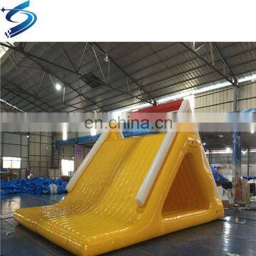 Inflatable Climbing Tower Water Park Inflatable Climbing Floating Water Tower With Slide For Sale