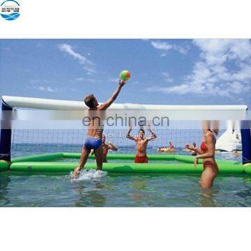 Used Water Sports Equipment Inflatable Beach Volleyball Court photo-2