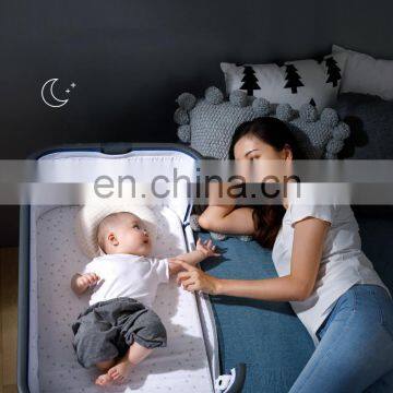 Multifunction Baby Crib Portable Bedside Sleeper Foldable Lightweight Bassinet photo-6