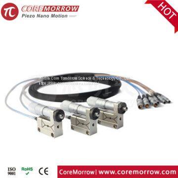 Precision Piezoelectric Micrometer stroke to 13mm nanometer resolution