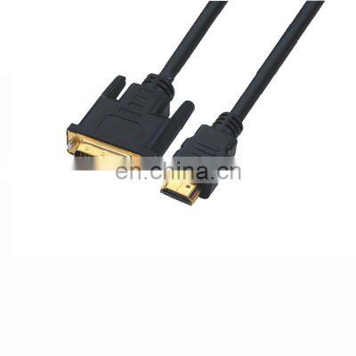 HDMI to DVI-D Dual Link Cable Gold 24k V1.4, 3 Feet