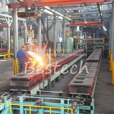 Auto Clay Sand Casting Molding Production Line photo-4