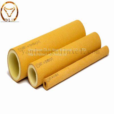 600 Degrees High Temperature Resistance PBO/Kevlar Roller Sleeve for Aluminium Extrusion Industry Handling System photo-4