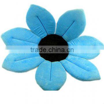 baby toy/soft plush toy blue flower /plush flower