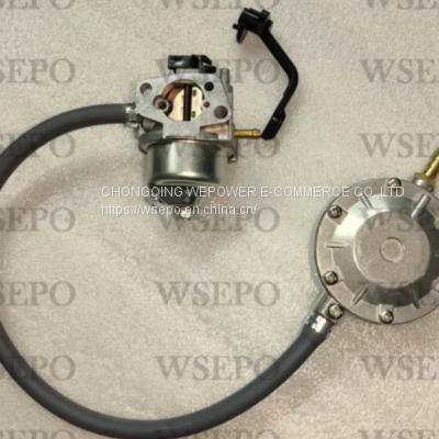 LPG /Gasoline Dual Fuel Carburetor Coverison Kit Fits for Gx160 Gx200 168f 170f 2kw 2.5kw 3kw Gasoline Generator