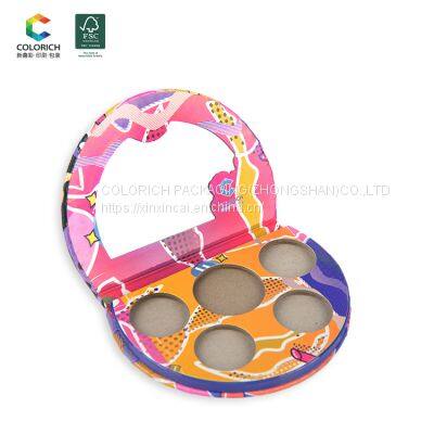 Wholesale Eye Makeup Palette Container Custom Empty Eyeshadow Palette Packaging Box 12 Color Eyeshadow Pallet Luxury photo-3