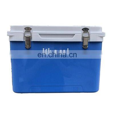 NEW 12L PU foam plastic cooler box vaccine transportation medicine storage with metal locks