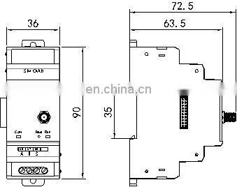 NB-IoT Wireless Transmission Temperature Data Logger Wireless Data Terminal photo-2