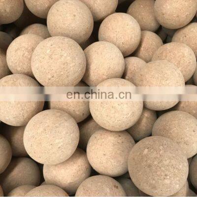 All Natural 6.5Cm Cork Massage Ball Yoga Ball Can Be Customized Logo Yoga Massage Ball photo-3
