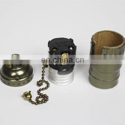 New Arrival Antique Retro Edison Lamp Holder E27 E26 Aluminum Lamp Socket photo-4