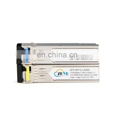 10G SFP + ER 40km SM LC 1550nm SFP Module for huawei/HP Compatible