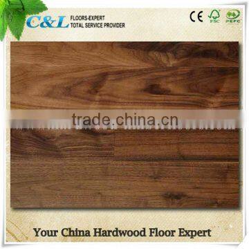 Top quality natural American walnut hardwood flooring parquet