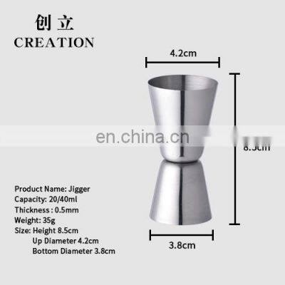 Creation Bartender Bar Tools 30 60ml Double Cocktail Slim Jigger photo-3