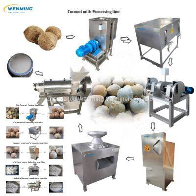 Coconut Milk Procution Line Coconut Machines Coconut Milk Extractor Machines Coconut Milk Machine 1. Coconut Milk Processing Introduce: This Coconut Milk Processing Line is Designed for Making Coconut Milk (juice Liquid). After Getting the Coconut One tr photo-4