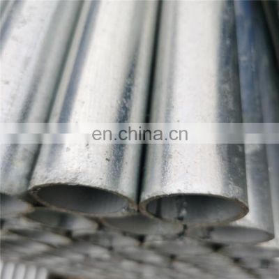 Hot Dip Galvanized Welded Erw Steel Pipe Thick Wall  GI Pipe