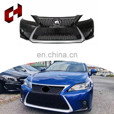 CH Double Layer Gloss Front Bumper Car Conversion Grille The Headlamps Body Kit For Lexus Ct 2013 Upgrade To 2015 F Sport