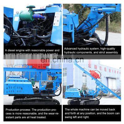Hengwang HWL300R Cheap Piling Equipment Hydraulic Mini Sheet Solar Helical Fence Pile Driver Machine photo-4