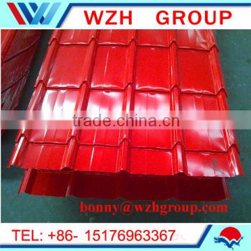 YX840 corrugated steel sheet / ppgi roof tile made in China