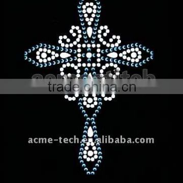 cross design crystal rhinestone