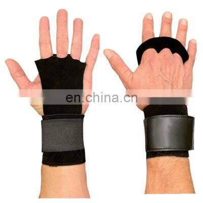 Manufacturers Weight Lifting Gloves Leather Hand Gymnastics Grips for Home Workouts