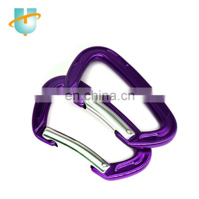 2400kg lanyard hook carabiner climbing aluminum carabiner