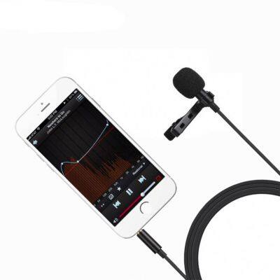 Portable All-round Harvest Easy Lapel Clip On System Mic Lavalier Microphone for Android Phone, Recording, Live Proadcast photo-5