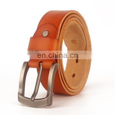 Genuine leather belt for men customised wholesale retail high very premium quality 2022 business style OEM ODM