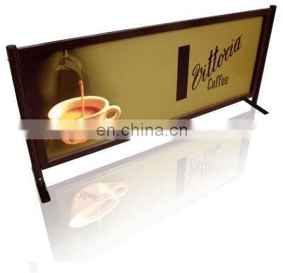 Portable Wind Breaker Advertising Barrier Crowd Control Stand photo-2