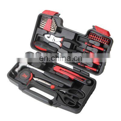 39pcs drilling machines Professional Car Tool Set Repair Tools Set Household Tool Kit