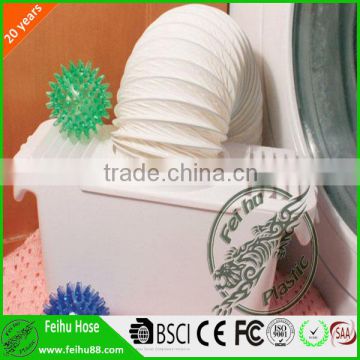 dryer vent wholesale/ white pvc dryer vent hose/ white pvc tumble dryer vent