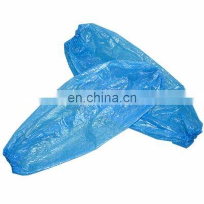 Pe Cpe Plastic Oversleeve Disposable Plastic Arm Sleeve Cover Blue Oversleeve photo-4