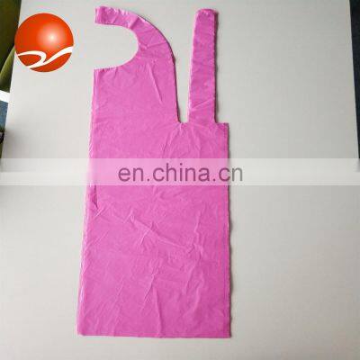 Factory Direct Wholesale White Personal Protection Food Grade Disposable Plastic PE Apron photo-5