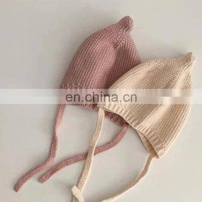 Hot Sale Crochet Knitted Newborn Baby Toddler Winter Autumn Unisex Bonnet Beanie Hat Vietnam Supplier Cheap Wholesale photo-4