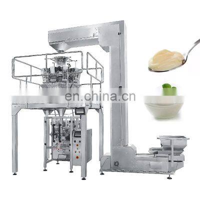 Multifunction Shape Butter Cheap Condense Milk Drink Water Sachet Full Automatic Liquid Paste Bag Pack Machine