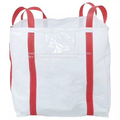 Container bag 100% Virgin PP sand bag, Mesh Bag Top Cross Customized