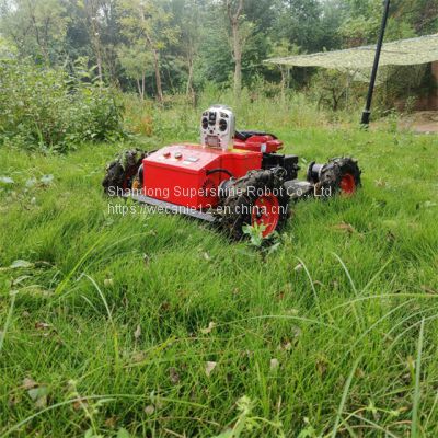 rc lawn mower, China slope mower price, industrial remote control lawn mower for sale