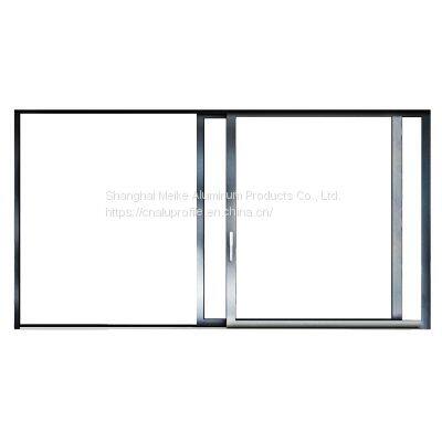HMK-95 Modern Custom Wardrobe Kitchen Veranda Thermal Break Aluminum Profile Garden Sliding Glass Door Patio Door photo-2
