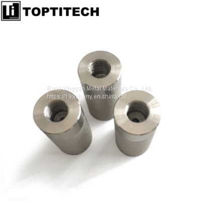 Sintered stainless steel filter cartridge cups