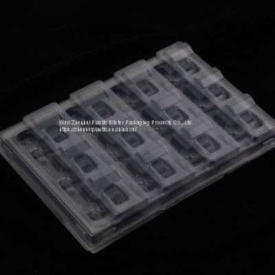 transparent plastic PET blister trays vacuum forming blister packaging