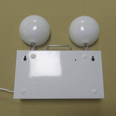 2×3W Wall Mounted Battery Backup Dual Head Twin Spot LED Emergency Light photo-3