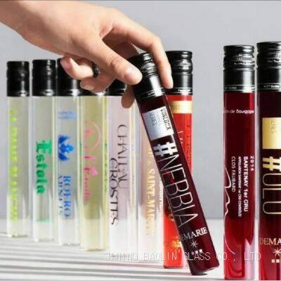 Custom Exquisite Slender Glass Wine Tubes for Wine Tasting