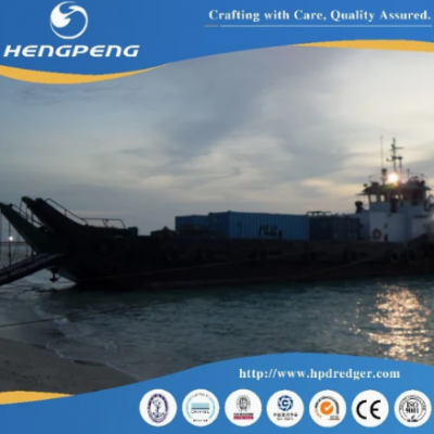 CCS Approved Marine Engines Customized 100-500ton Modular Pontoon Barge/ Logistic Barge for Sale