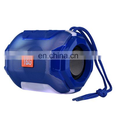 Tg162 Unique Bluetooth Portable 1200mah Led Flash Light Speaker Wireless Caixa De Som Speakers