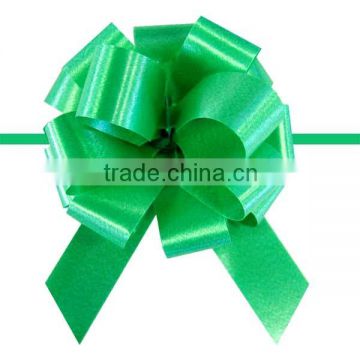 polyester ribbon,Polyester Material and Christmas Occasion elastic ribbon bow