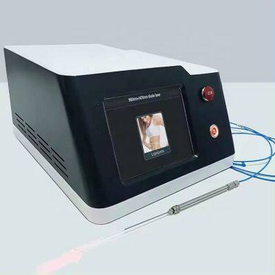 Professional Endolaser Optical Fiber Face Lifting Fat Reduce Facial 980nm 1470nm Endolaser Skin Tighten Machine photo-2