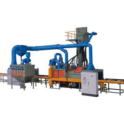 High Quality Large Metal Surface H Beam Shot Peening Machine for Rust Removing