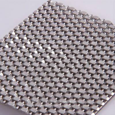 Heavy Duty Crimped Wire Mesh/Stainless Steel Framed Crimped Wire Mesh/Crimped Metal Decorating Wire Mesh